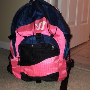 Warrior brand girls lacrosse or field hockey bag